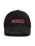 HUGO BOSS MARKOWA CZAPKA Z DASZKIEM BEJSBOLÓWKA CZARNA BLACK HIT