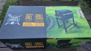 Czas na grill ogrodowy grill na wegiel drzewny stalowa konstrukcja ogromny