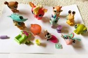 zestaw 10 figurek pet shop akcesoria świnka LPS Littlest Pet Shop