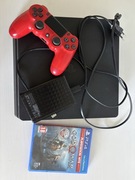 Konsola playstation4 (PS4) 500GB + Pad PS4 + Gra God of War + pamięć 1TB