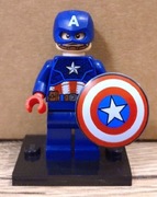 LEGO figurka Marvel Kapitan Ameryka z dodatkami