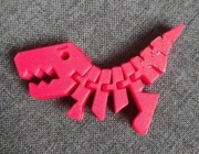 Ruchomy dinozaur druk 3D 