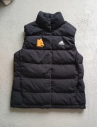 Damska puchowy bezrękawnik Adidas Helionic Down Vest AS Roma - rozmiar M