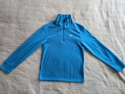 Niebieska zasuwana bluza polarowa polar Trespass 134 - 140 AT100 jak nowa