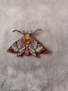 termo naszywka ćma motyl