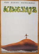 Kingsajz Jerzy Stuhr ORYGINAŁ Rybarczyk plakat 1988