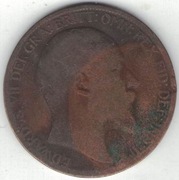 341 Wielka Brytania 1/2 pensa half penny 1906