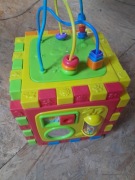 Kostka interaktywna skladana do zabawy dzieci