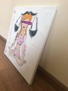 Obraz Znak Zodiaku Waga 40x40 płótno WYPRZEDAŻ