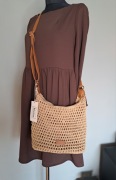 Torebka boho worek pleciona