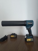 Gisam  bezszczotkowa udarowa młotowiertarka 2 baterie pasuje do makita