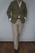 Nowa Marynarka Safari Massimo Dutti Khaki Bawełna Rozmiar M 180/96