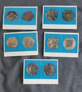 Zestaw 5 pocztówek Medali Gosławski Muzeum wojska Polskiego Warszawa PRL