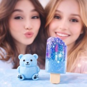 Balsam do Ust z Niedźwiadkiem + Błyszczyk Termiczny zmieniający kolor lody