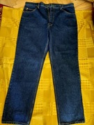 Spodnie męskie jeansy granatowe