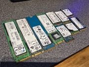 Dyski SSD NVME / M2 Sata 128 gb 10 sztuk Sprawne !!