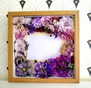 Ramka na zdjęcie kwiaty 3d