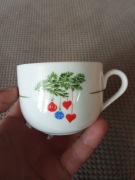 Ceramiczna filiżanka do kawy - PRL