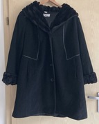 Elegancki płaszcz jesienno-zimowy marki Getex - jak nowy