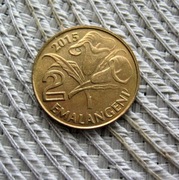 Eswatini ( Suazi ) 2 Emalangeni 2015r