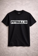 koszulka pitbull white emblem