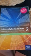 Informatyka na czasie podręcznik 2 liceum i technikum zakres podstawowy 