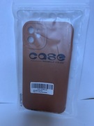 etui iphone 11 brazowe