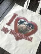 Torba bawełniana torebka tote bag bawełna louis tomlinson 