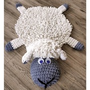 Dywanik 120cm do pokoju dziecięcego, duża maskotka