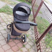 Wózek 2w1 adamex chantal star gold spacerówka ok