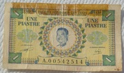 Indochiny Francuskie Kolonia Laos 1 piastr ND 1953 P# 99 Rzadki