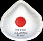 Certyfikowana maska maseczka półmaska klasy FFP3