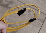 Kabel Sata żółty 70 cm 