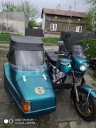 Kawasaki Z1300 z wózkiem bocznym 1980 r. ZNALEZISKO RARYTAS SUPER STAN