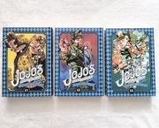 Araki Jojo part III Stardust Crusaders tomy 1-3 manga twarda oprawa komiks