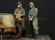 2 x figurki niemców 1/35