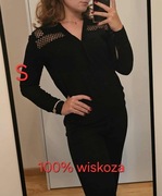 Czarna bluzka sandro