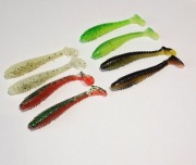 Guma spiningowa TWISTER KOPYTO 6cm pakiet 8sztuk okoń szczupak