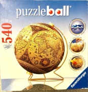 puzzle Globus puzzleball Kula ziemska Ravensburger l 3D Historyczna