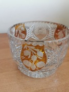 Kryształowa misa PRL lata 50/60