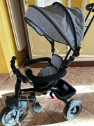 Rowerek trójkołowy HyperMotion 3w1 z prowadnikiem i daszkiem