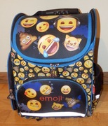 Plecak tornister szkoły chłopca emoji emotki emotikonki kl.1-3 szkolny