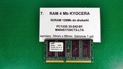 PAMIĘĆ RAM 128 Mb SDRAM PC133S DIMM moduł do starszych laptopów PC