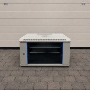 Szafa serwerowa rack 19 cali 6U 60x46x36 cm do sieci i monitoringu