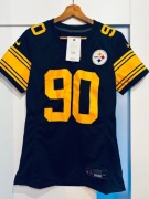 T.J. Watt Pittsburgh Steelers Jersey Women's Nike Black