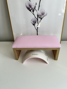 Podpórka poduszka pod dłoń do manicure | ekoskóra | miejsce na lampę UV