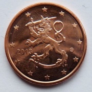 FINLANDIA  2013 5 CENTÓW UNC !!!!!!!!!!