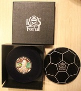 PELE 100 DRAM 2008 ARMENIA  "KRÓLOWIE FUTBOLU"  W "PIŁCE" ETUI + CERTYFIKAT