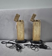 Nowa lampka nocna stołowa zestaw w kształcie zapalniczki loft industrial 