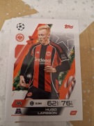 MATCH ATTAX UCL 2025/26 2026 BASE 187 HUGO LARSSON EINTRACHT Christmas Edi